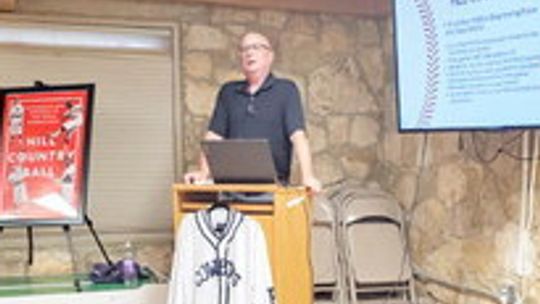 Author discusses Hill Country baseball history