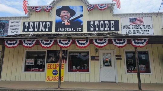 Bandera Trump Store hosts ‘Kings Day’ sale as ‘No Kings’ protests sweep nation