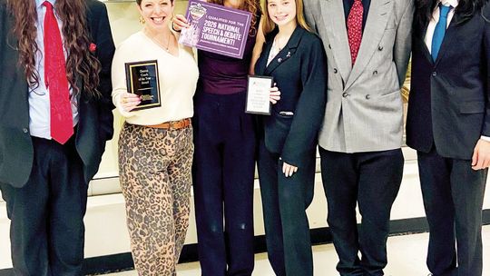 BHS speech, debate team advances to national tournament