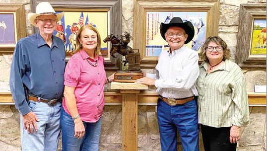 Bill Stevens artwork permanently joins Frontier Times Museum collection