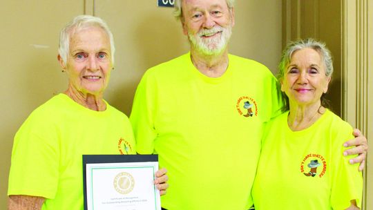 Commissioners recognize recycling group, hear EMS stats