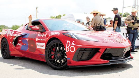 GUMBALL 3000 STOPS IN BANDERA