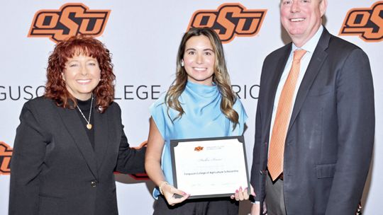 Kunz earns OSU agriculture scholarship