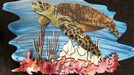 Metal sculptor highlighted in Lakehills