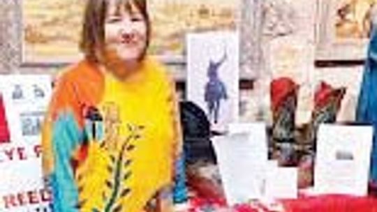 Museum honoring Mary Schenk at jamboree