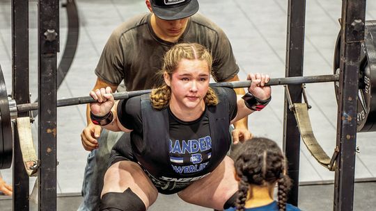 Powerlifting duo places at invitational