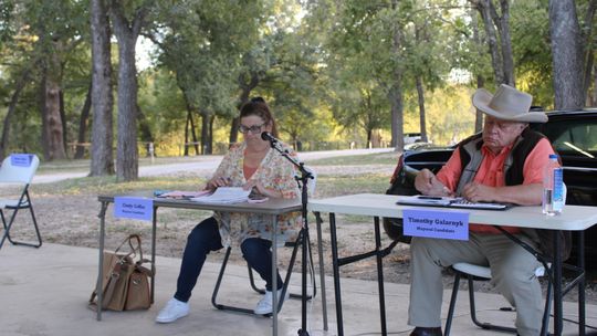 Two Mayoral Candidates Debate at City Park