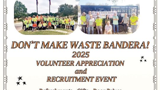 Volunteers Gather to Keep Bandera County Beautiful