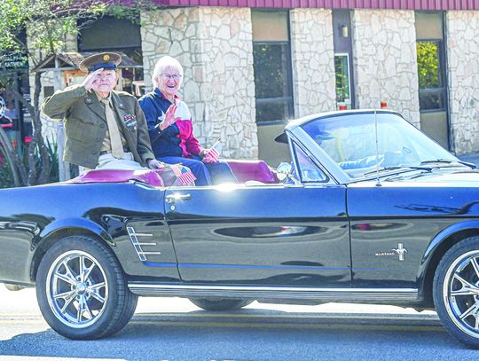 Bandera honors veterans with 20th annual tribute celebration on courthouse lawn