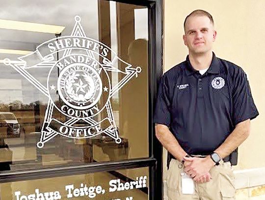 BREUEL BEGINS NEW CHAPTER WITH BANDERA SHERIFF’S OFFICE