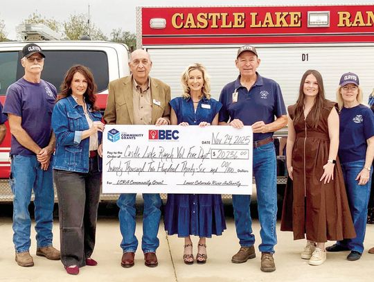 Castle Lake Ranch VFD receives $20,236 grant for equipment, station upgrades