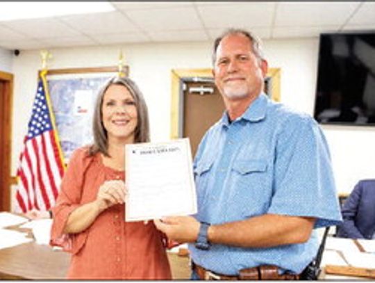 Council receives donation for Marshal’s Office camera upgrades