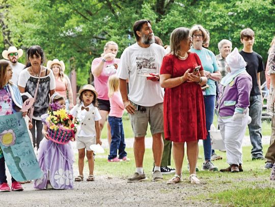 Cowboy Capital celebrates Easter with parade, egg hunt