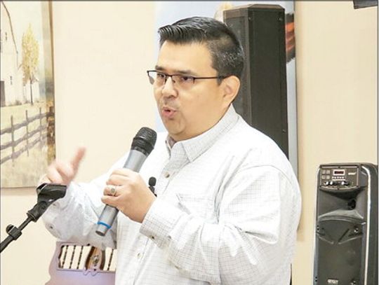 Democratic Club hears from senate candidate