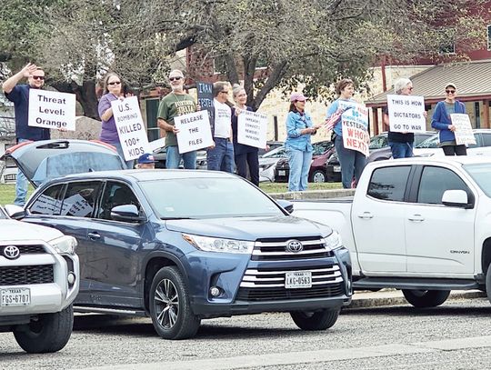 Demonstrators protest U.S. strikes in Iran