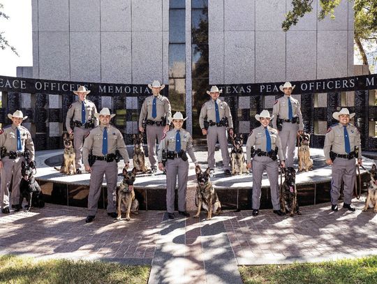 DPS graduates nine new K-9 teams statewide