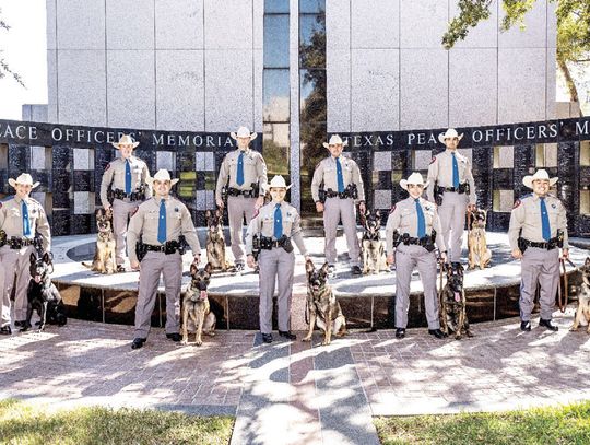 DPS graduates nine new K-9 teams statewide