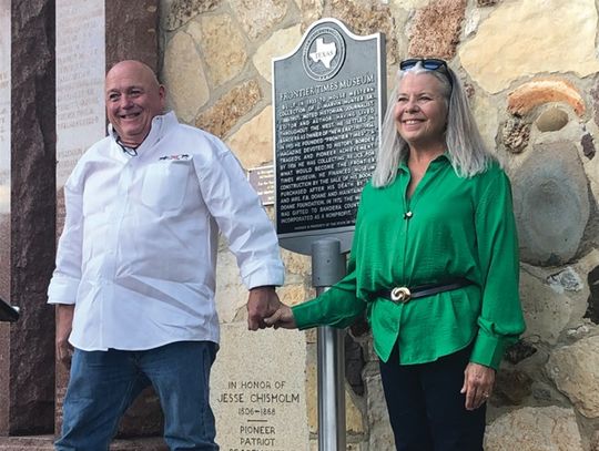 Frontier Times unveils new marker