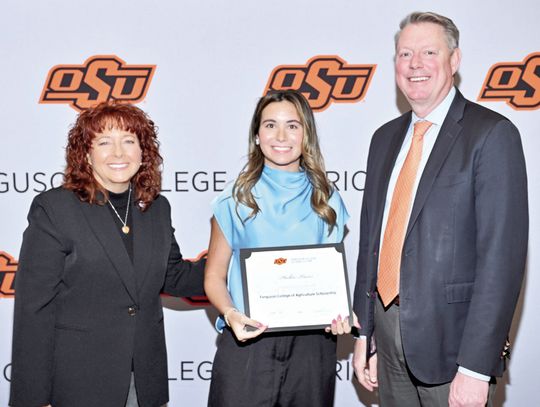Kunz earns OSU agriculture scholarship