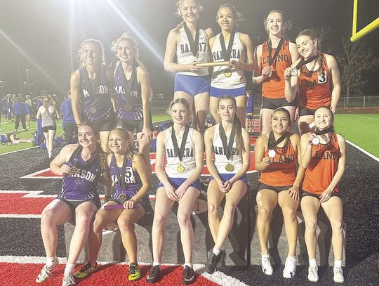 Lady Bulldogs sweep varsity, JV titles at Bruce Faust Relays in Ingram