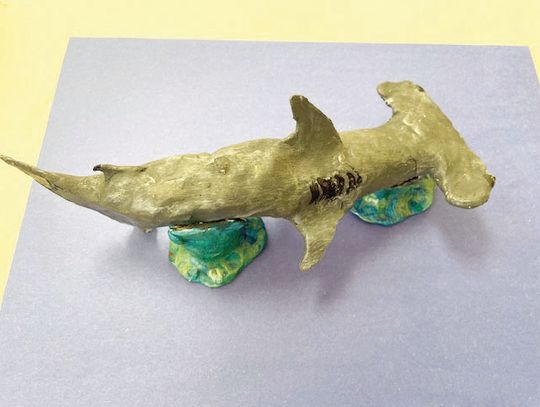 Lakehills Area library highlighting art from students all month