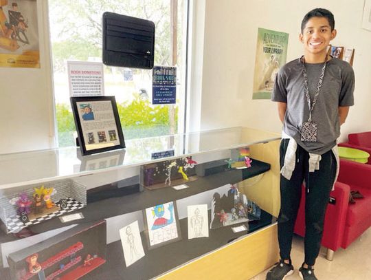 Lakehills library spotlights two local artists