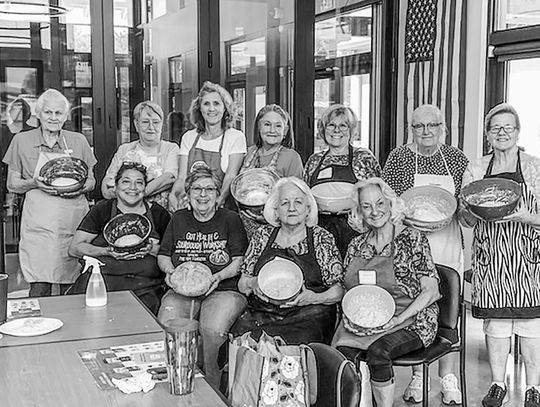 LIBRARY HOSTS SOUR DOUGH CLASS