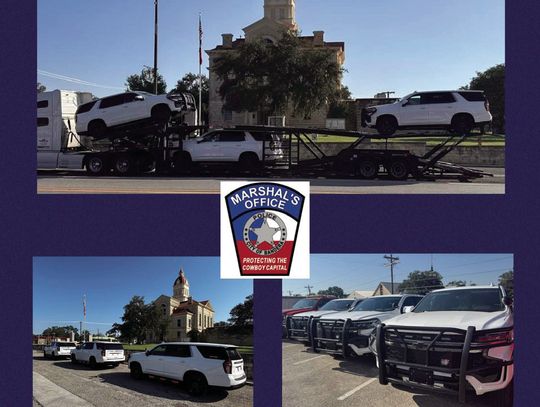 Marshal’s office debuts new vehicles, radios