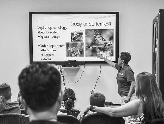 Museum kicks off eighth anniversary celebration with butterfl y expert