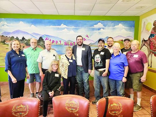 Newly elected state Dem chair visits Bandera County