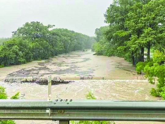 RAIN REVITALIZES RIVERS, RISES LAKE