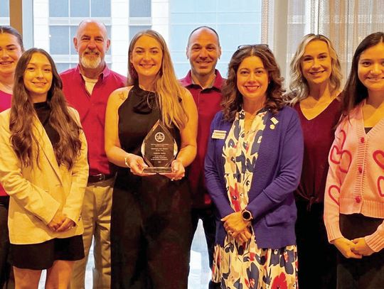 Santos recognized as staff member of the year