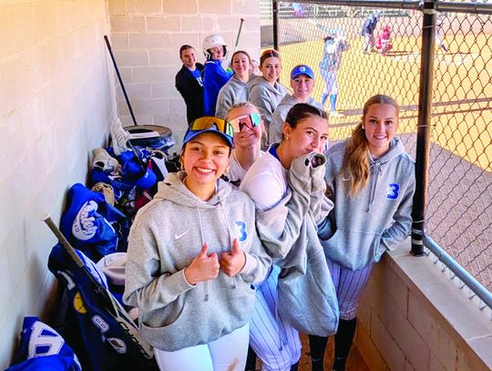 Softballers gain experience in preseason softball scrimmages