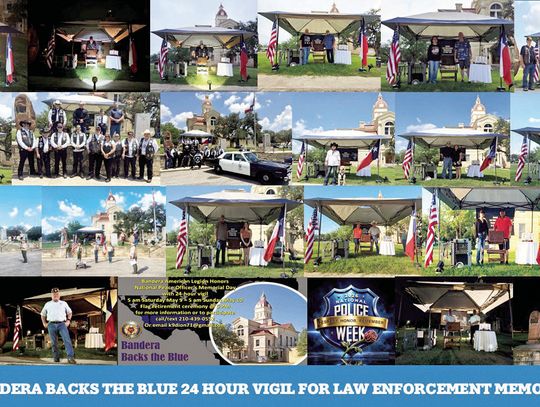 Standing the Watch: Community Honors Fallen Law Enforcement Officers During 24-Hour Vigil