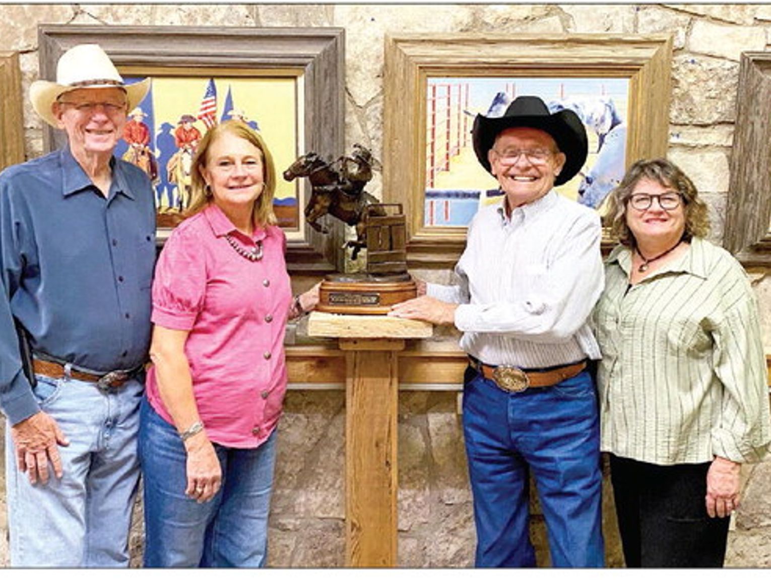 Bill Stevens artwork permanently joins Frontier Times Museum collection