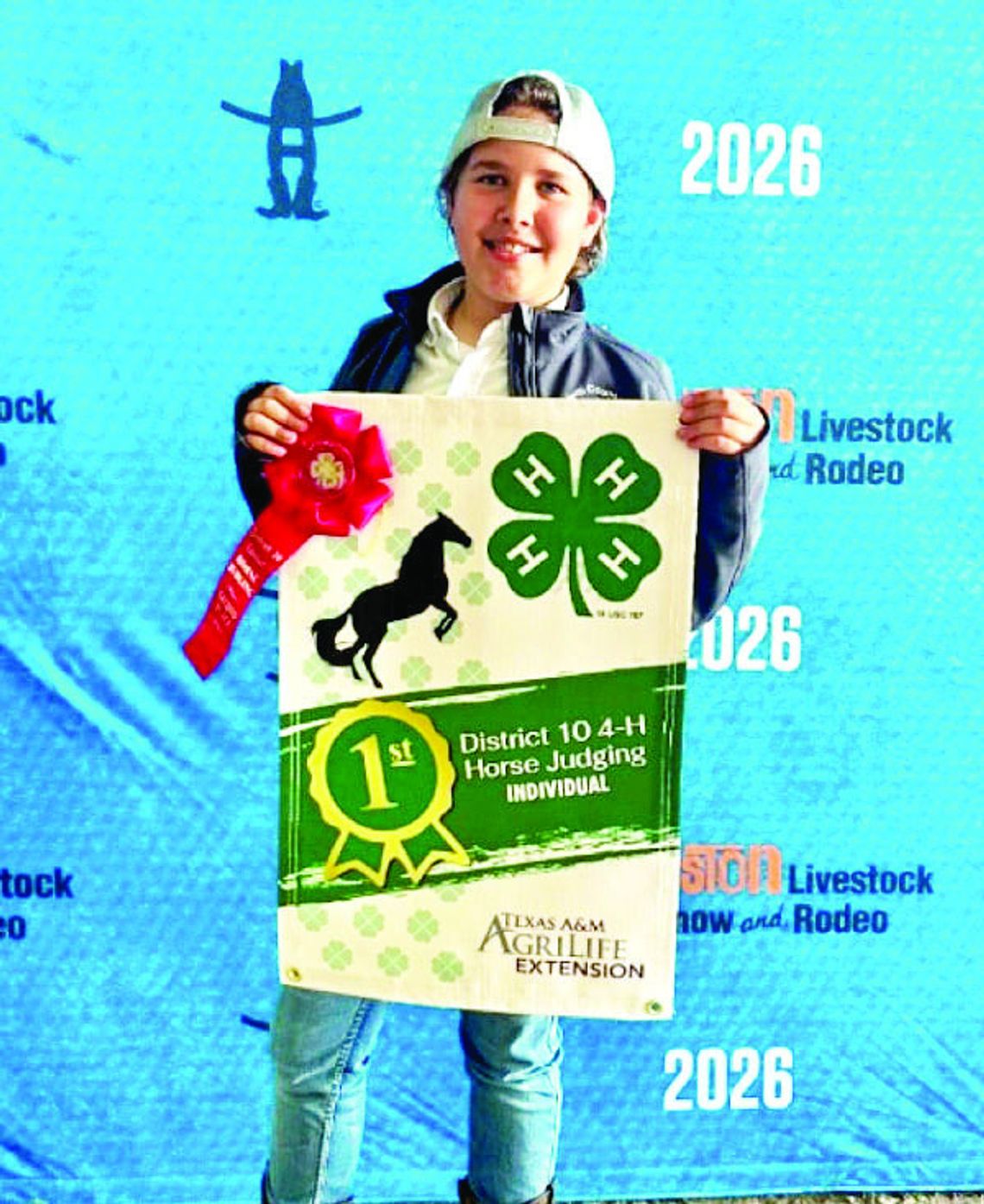 4-H HORSE COMPETITORS SHINE AT DISTRICT