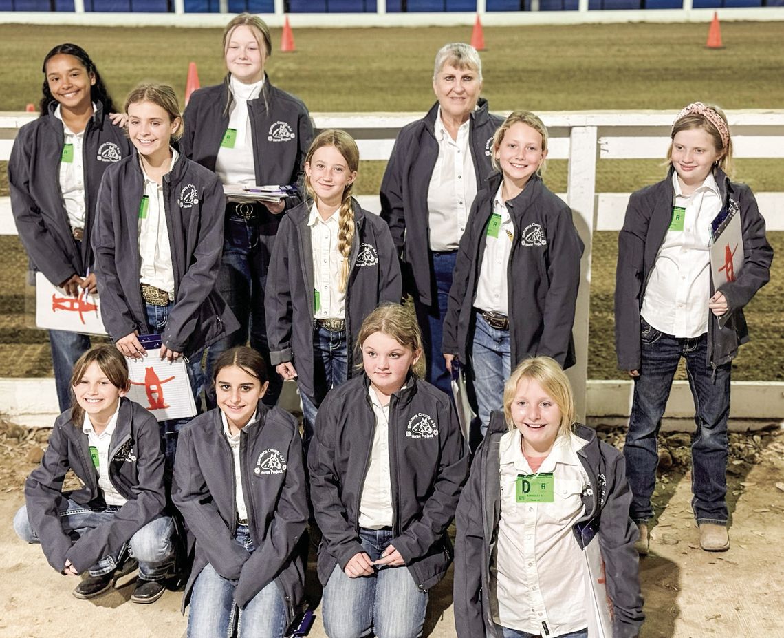 4-H HORSE JUDGING TEAMS SHINE AT HOUSTON RODEO