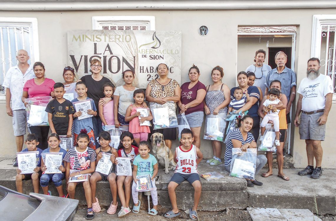 Bandera builds hope in Honduras