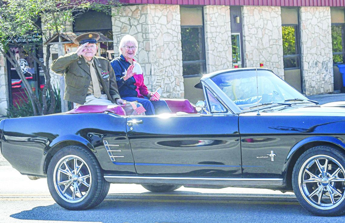 Bandera honors veterans with 20th annual tribute celebration on courthouse lawn