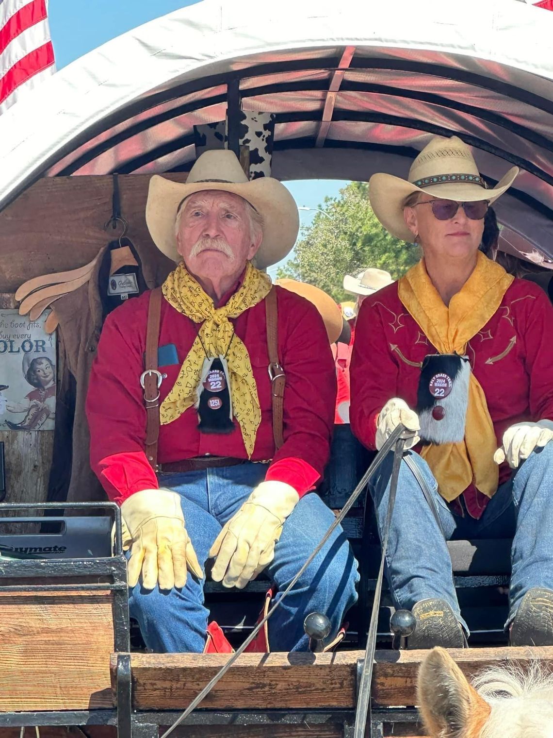 Bandera teamsters drive in Iconic Houston rodeo trail ride