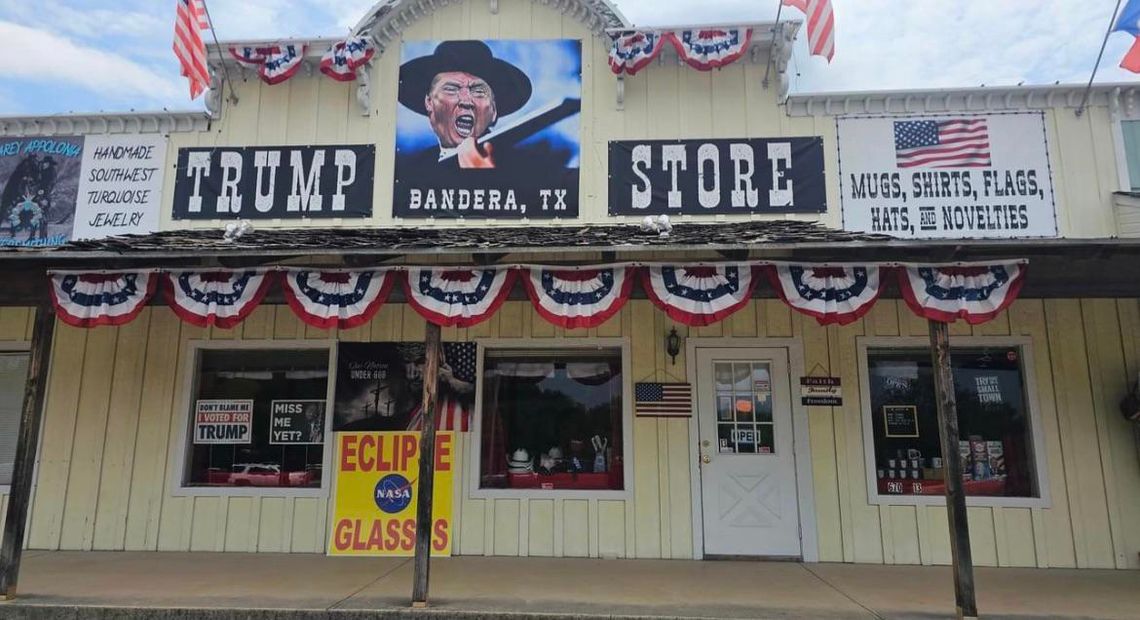 Bandera Trump Store hosts ‘Kings Day’ sale as ‘No Kings’ protests sweep nation