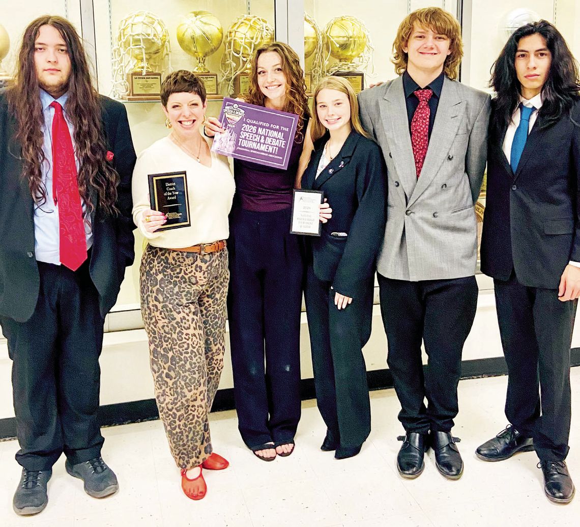 BHS speech, debate team advances to national tournament