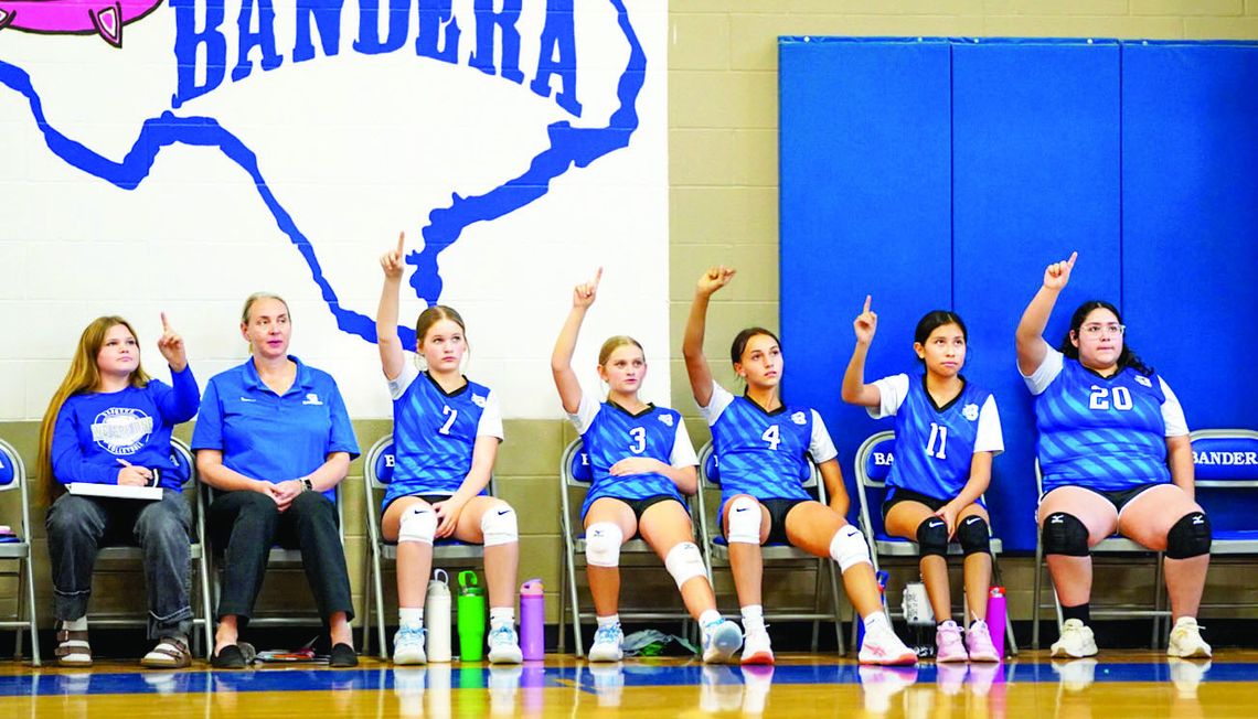 BMS volleyball competes in Uvalde BMS volleyball competes in Uvalde