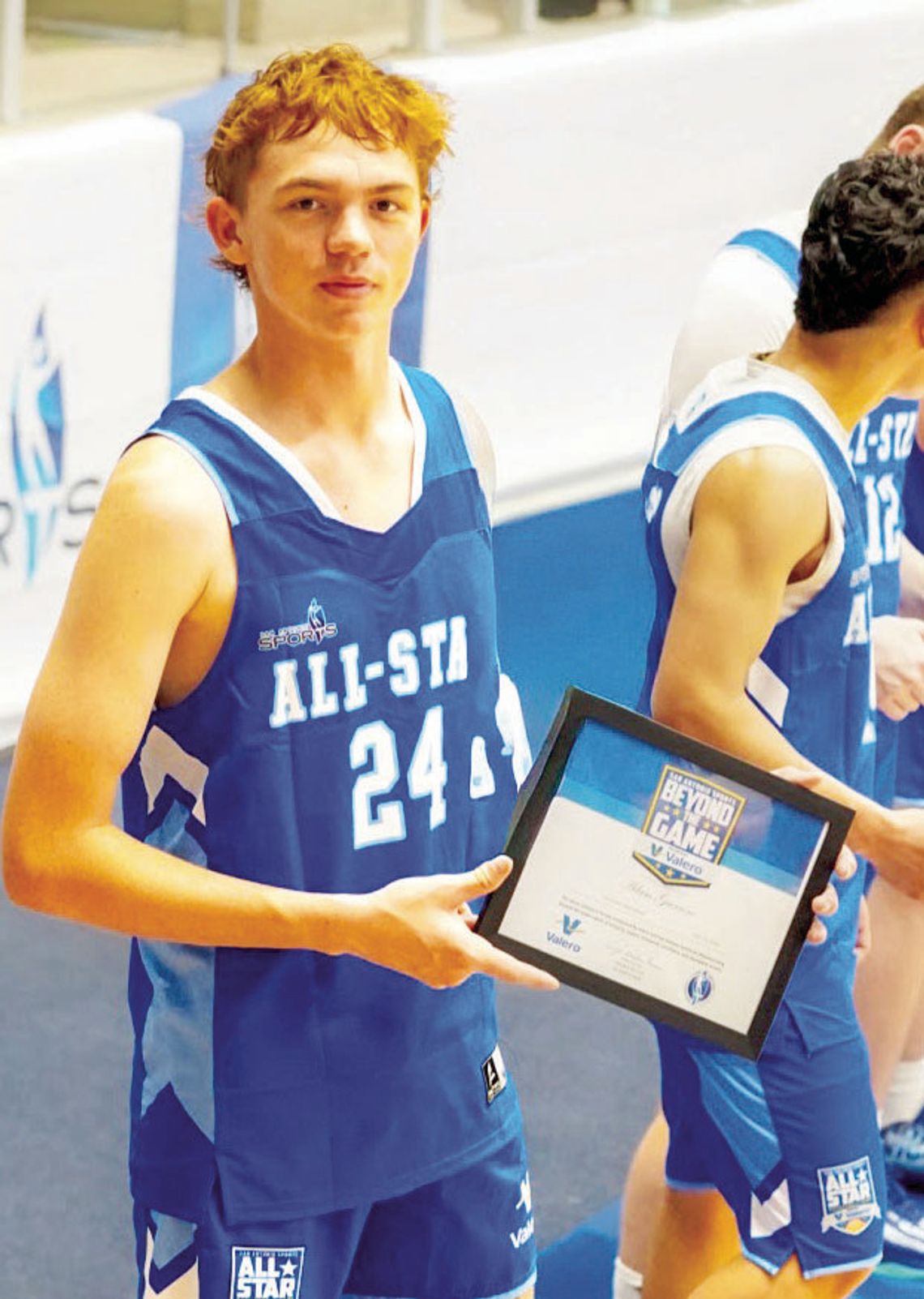 Bower earns all-star selection, “Beyond the Game” honor