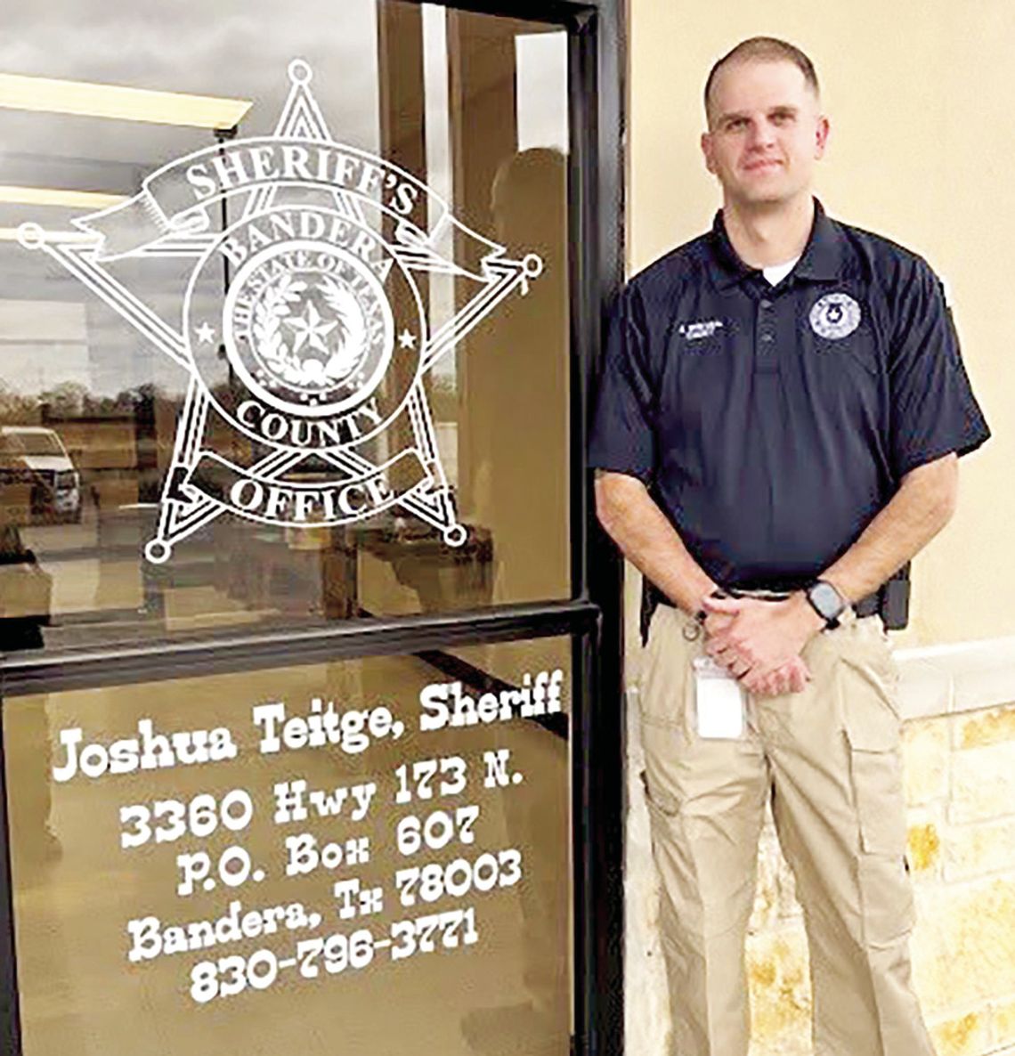 BREUEL BEGINS NEW CHAPTER WITH BANDERA SHERIFF’S OFFICE
