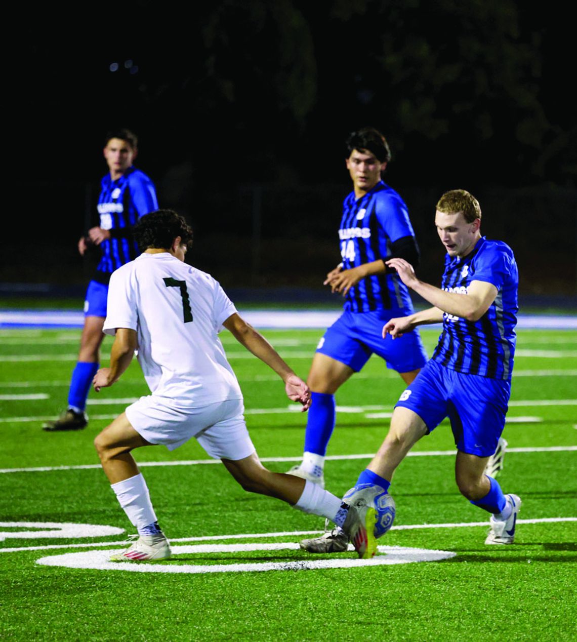 Bulldog soccer dominates at home