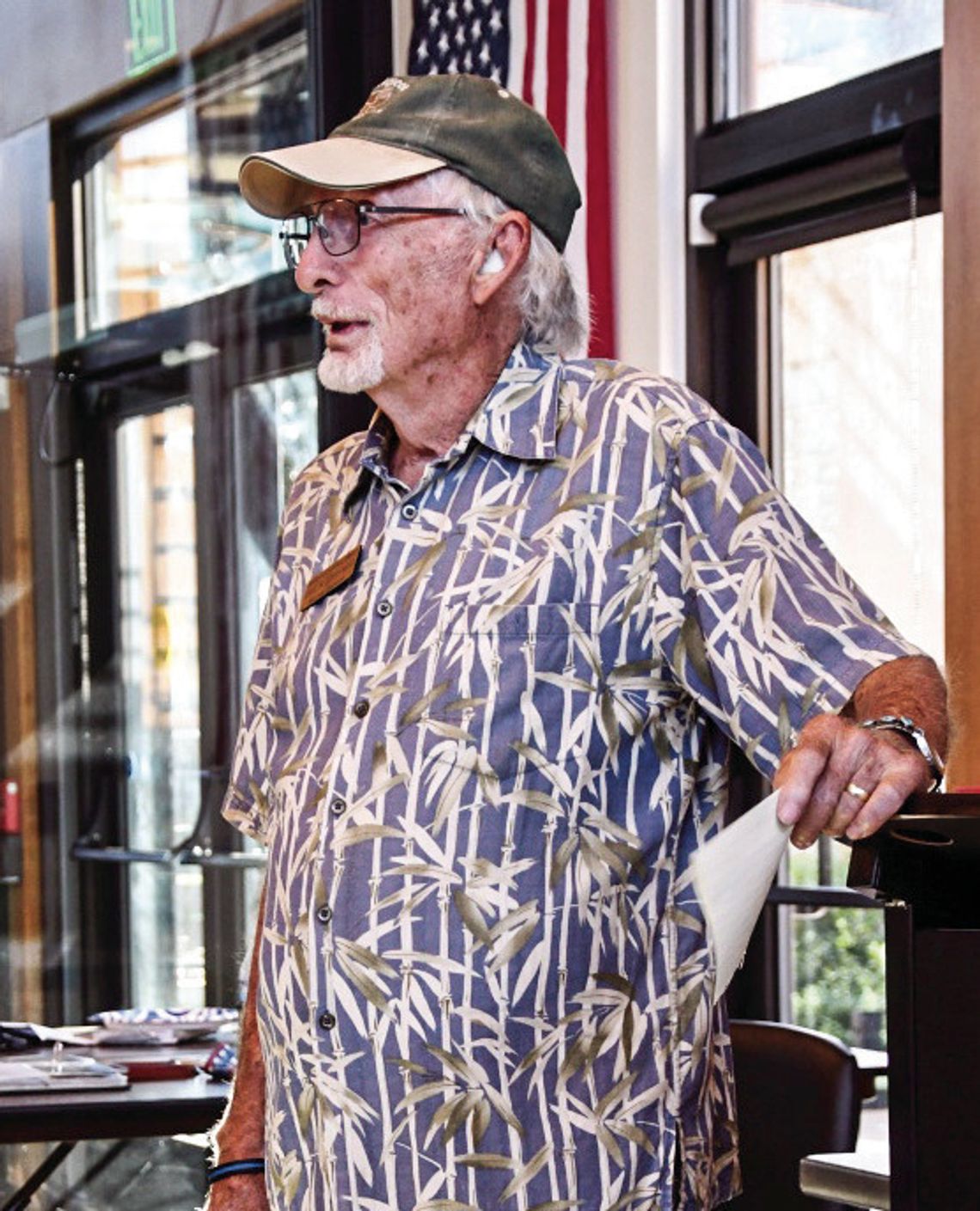 Cecil LeStourgeon speaks about life as a stone mason