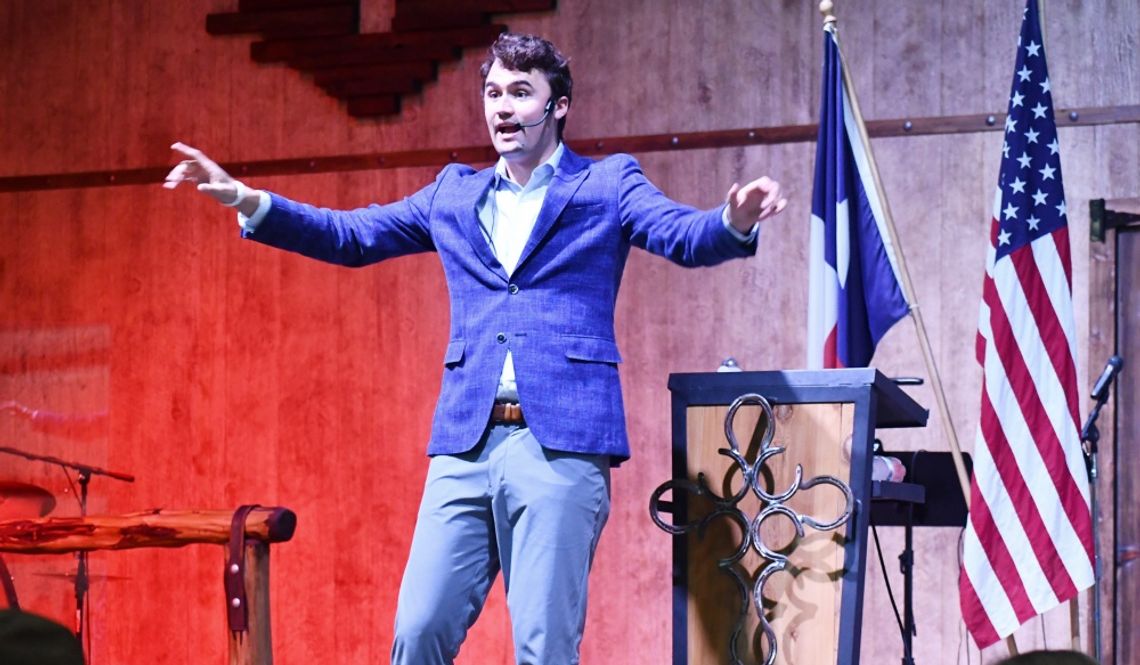 Charlie Kirk shot at event in Utah