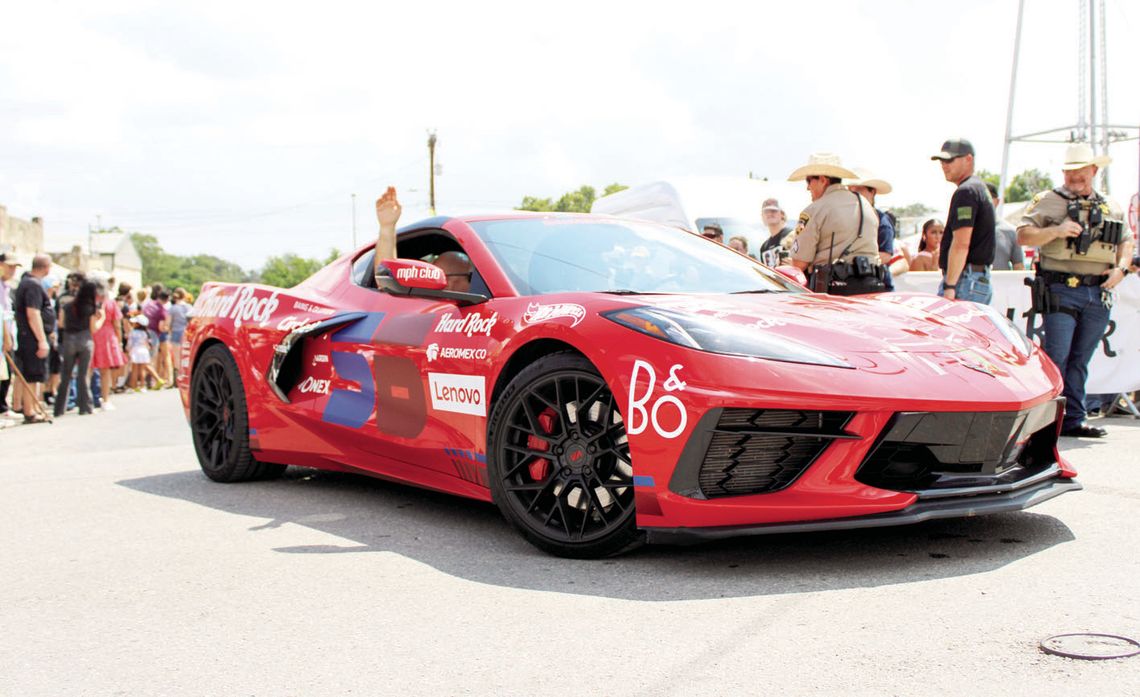 GUMBALL 3000 STOPS IN BANDERA