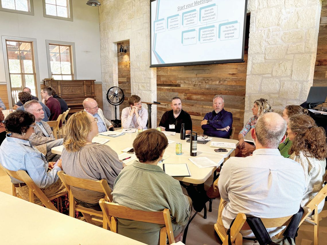 Hill Country leaders discuss groundwater, legislative priorities Hill Country leaders discuss groundwater, legislative priorities